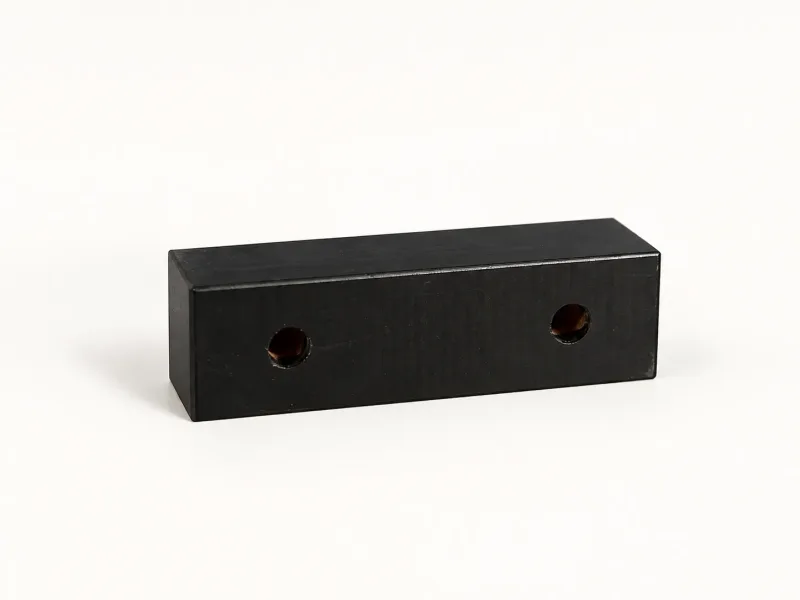 Frame rail, beech — furniture component